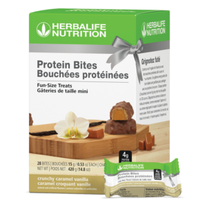 Herbalife Protein Bites Crunchy Caramel Vanilla